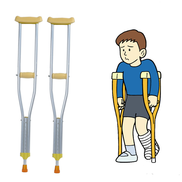 Kids-aluminum-arm-walking-cane-sticker-disable